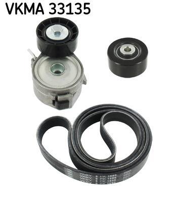 Kit de courroie d'accessoire (Courroie d’alternateur) SKF VKMA 33135